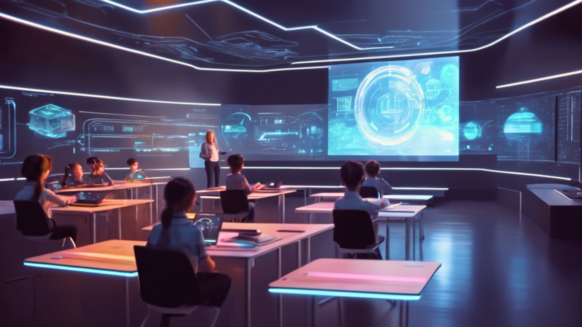 Virtual Classroom with LMS